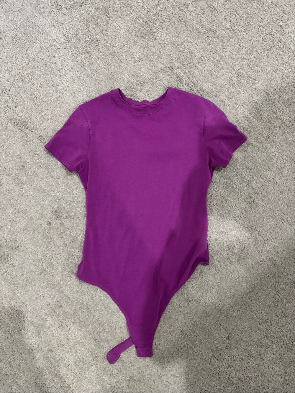 No Boundaries Purple Short-Sleeve Bodysuit